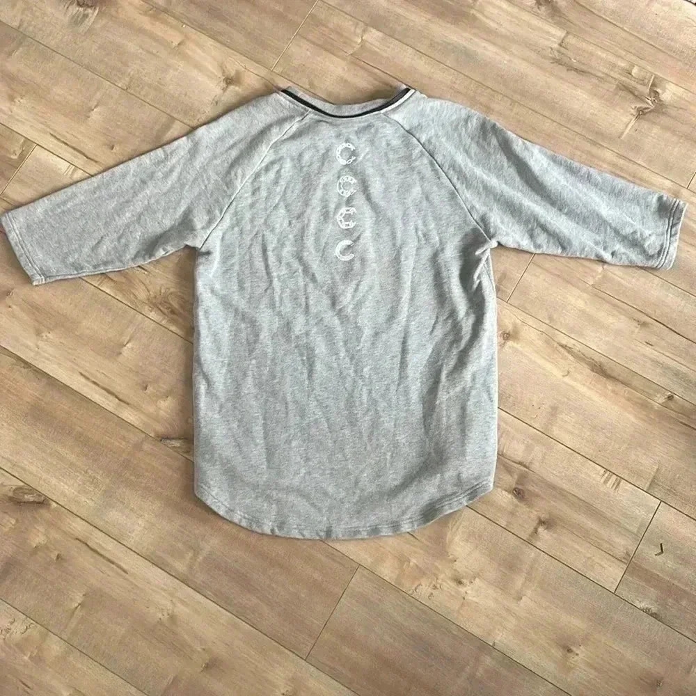 Vintage Crooks & Castles T-Shirt Crools F.W.U Print Gray Sz L - Picture 7 of 8